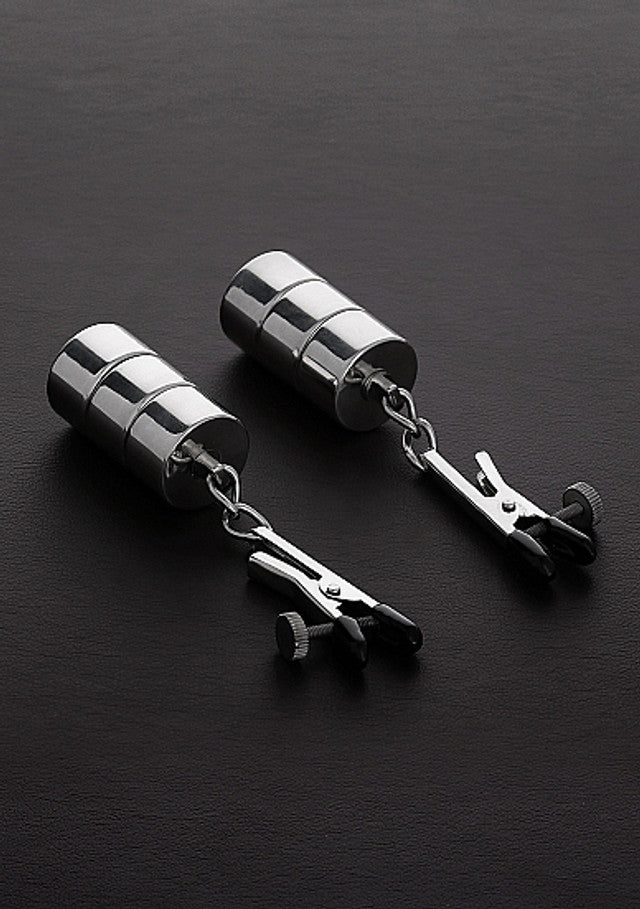 2 Adjustable Nipple Clamps+Changable Weights - Just for you desires