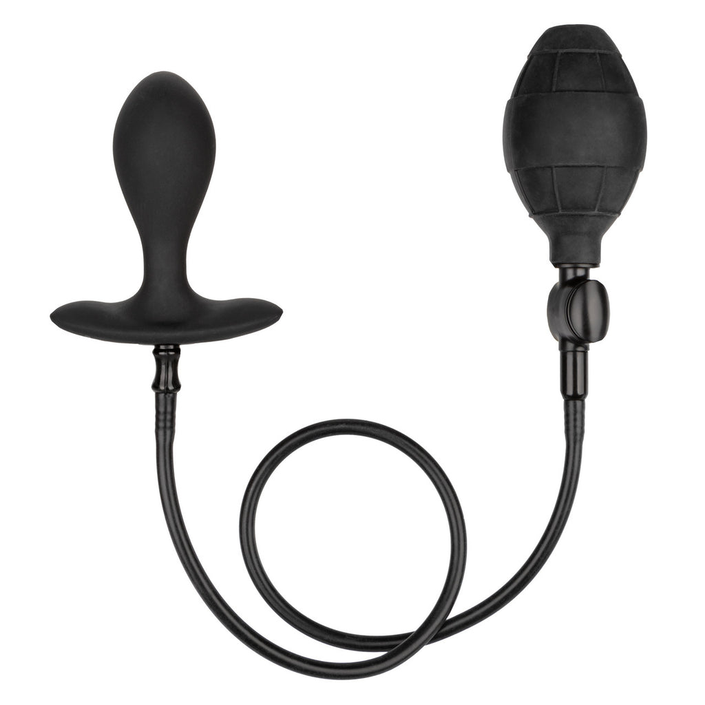 243870 - Weighted Silicone Inflatable Plug - 3 Inch - Just for you desires