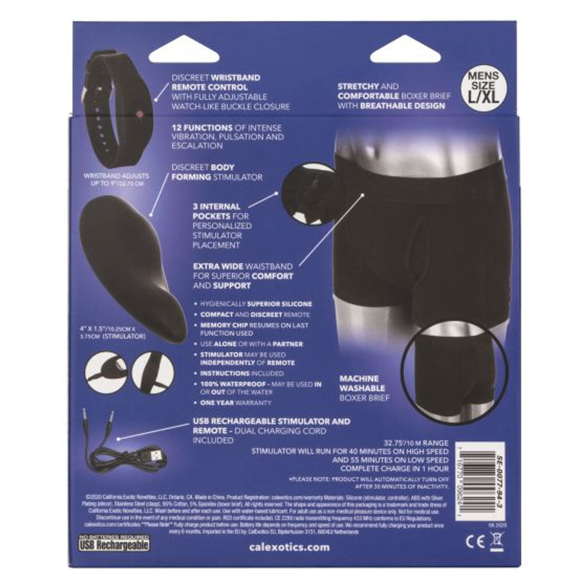 243929 - Remote Control Boxer Brief Set - Just for you desires