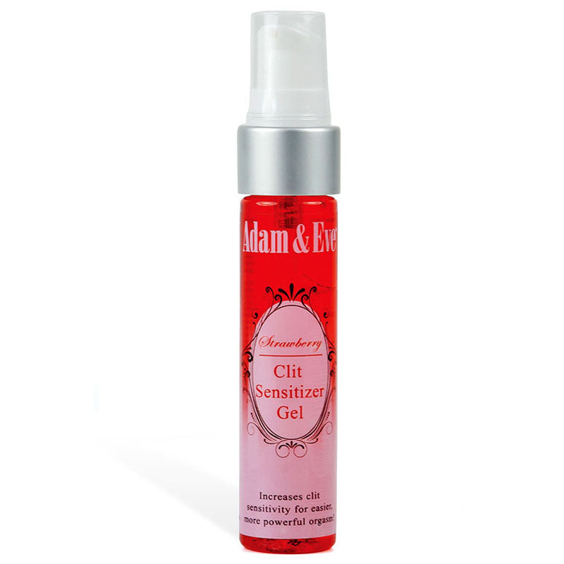 Adam & Eve Clit Sensitiser Gel - Strawberry Flavoured Female Enhancer - 29 ml Bottle - Just for you desires