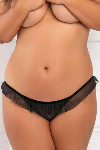 244001 - All Access Crotchless Panty - Just for you desires