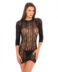 244171 - Exotic Geometry Mini Dress - Just for you desires