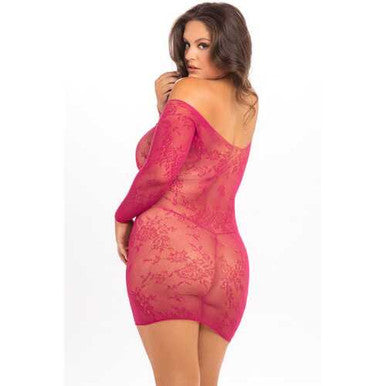 244186 - Open Season Off Shoulder Dress - Just for you desires
