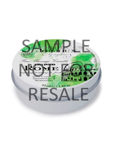 244226 - Petits Joujoux A Trip To Rome Candle Tin Tester - Just for you desires
