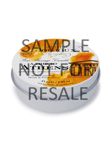 244227 - Petits Joujoux A Trip To Athens Candle Tin Tester - Just for you desires