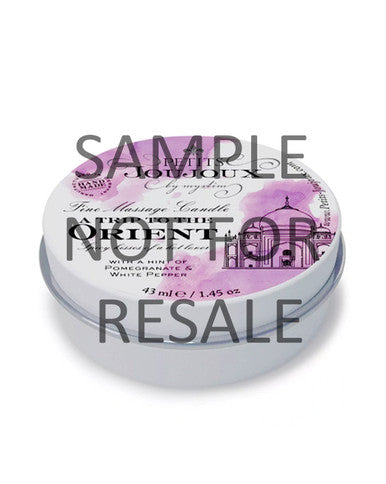 244229 - Petits Joujoux A Trip To The Orient Candle Tin Tester - Just for you desires