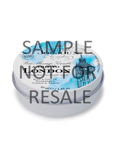 244230 - Petits Joujoux A Trip To London Candle Tin Tester - Just for you desires