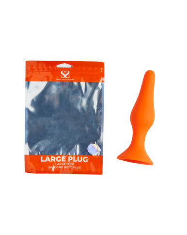 244334 - Share Satisfaction Large Silicone Butt Plug - Just for you desires