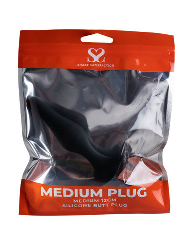 244341 - Share Satisfaction Medium Silicone Butt Plug - Just for you desires