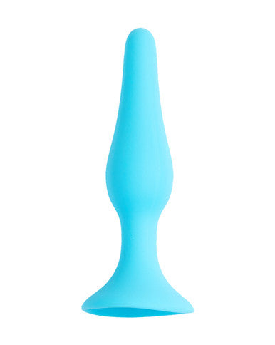 244344 - Share Satisfaction Small Silicone Butt Plug - Just for you desires