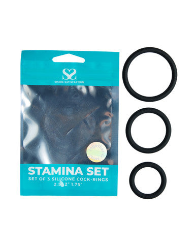 244352 - Share Satisfaction Stamina C-Ring Set - Just for you desires