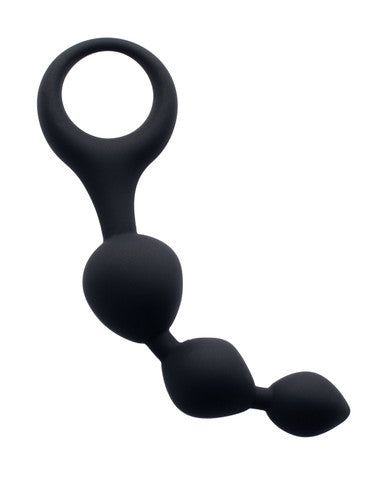 244359 - Share Satisfaction Silicone 3 Bead Plug - Just for you desires