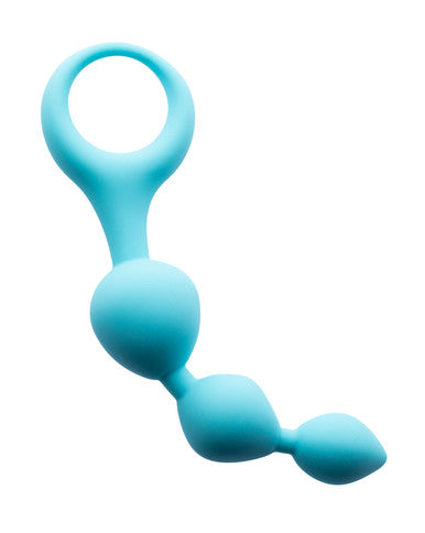 244360 - Share Satisfaction Silicone 3 Bead Plug - Just for you desires