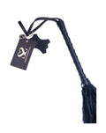 244881 - Bound X Faux Fur Flogger With Lambskin Handle - Just for you desires