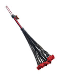 244921 - Bound X Heart Tail Leather Flogger - Just for you desires