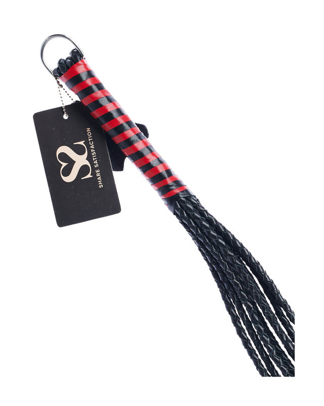 244925 - Bound X Braided Leather Cat O Nine Tails - Just for you desires