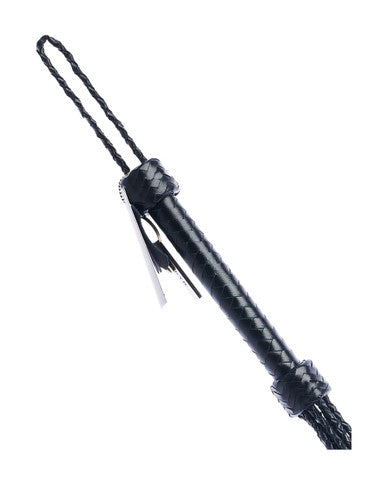 244975 - Bound X Leather Leaf Tip Cat O Nine Tails - Just for you desires