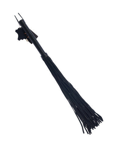 244992 - Bound X Suede Flogger With Cord Handle - Just for you desires