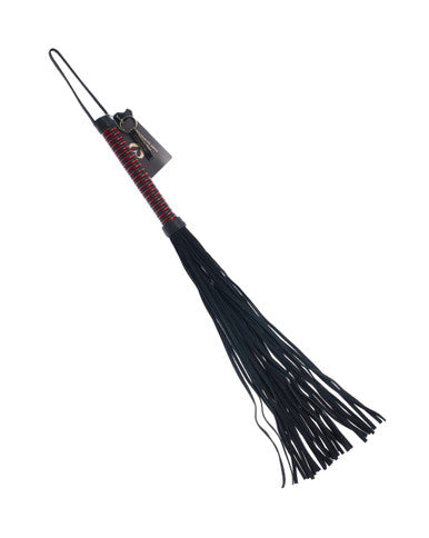 244993 - Bound X Suede Flogger With Cord Handle - Just for you desires