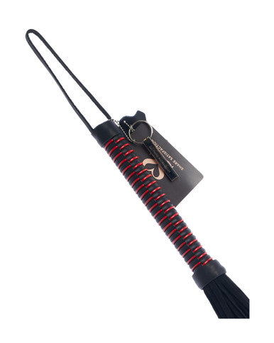 244993 - Bound X Suede Flogger With Cord Handle - Just for you desires