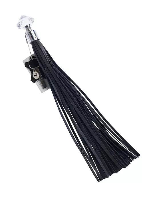 Bound X Diamond Handle Flogger - Just for you desires