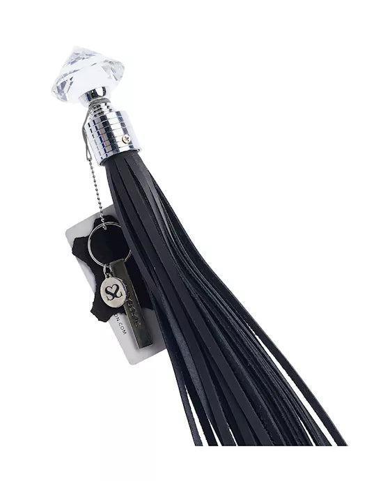 Bound X Diamond Handle Flogger