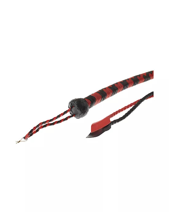 Heavy Polished Leather Whip - Just for you desires