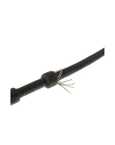 245134 - Bound X Leather Tassel Whip with Silver Balls - Just for you desires