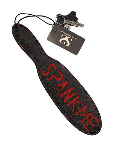 245173 - Bound X Leather Spank Me Paddle - Just for you desires