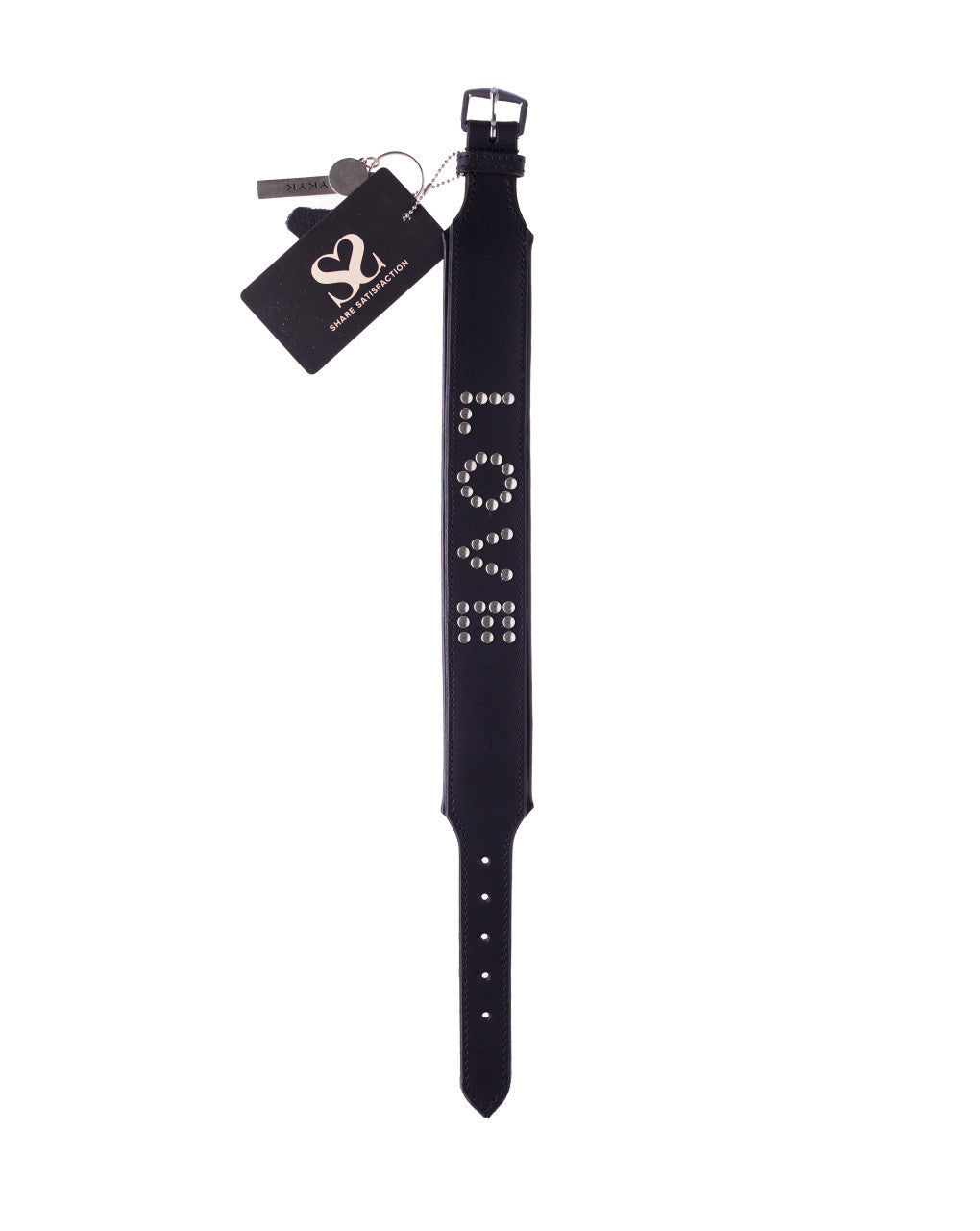 245255 - Bound X Love Studded Collar - Just for you desires