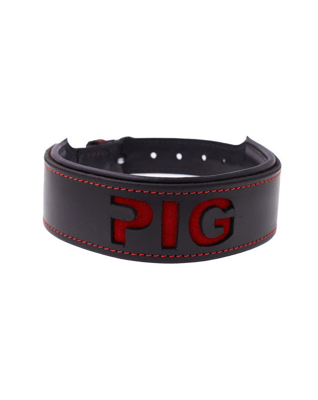 245261 - Bound X Pig Cut Out Collar - Just for you desires