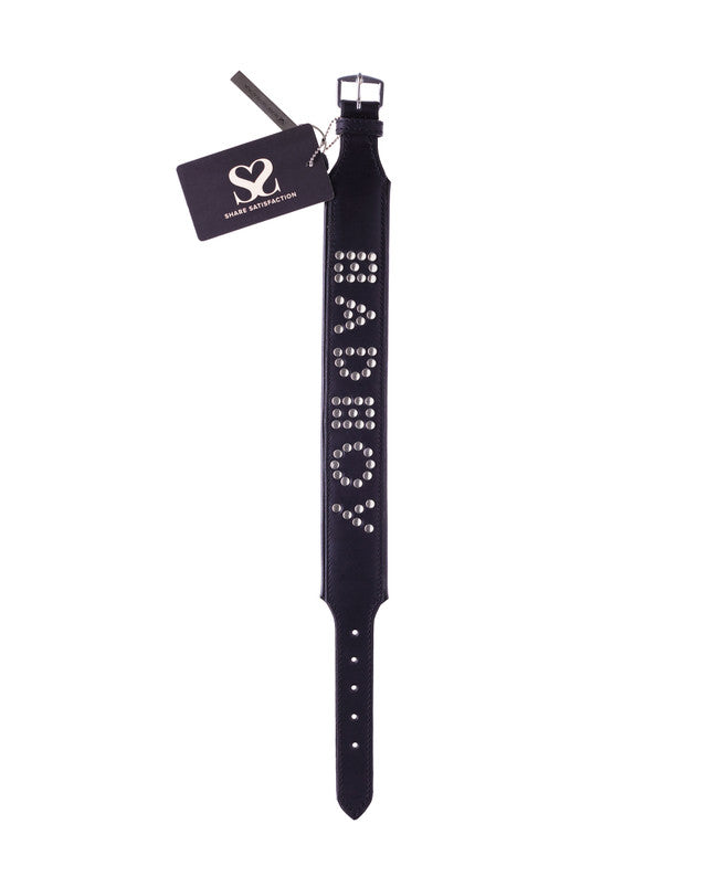 245272 - Bound X Bad Boy Studded Collar - Just for you desires