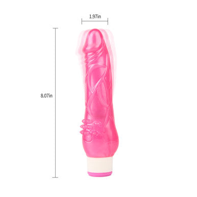 246772 - Beginner Rider Realistic Vibrator - 8 Inch - Just for you desires