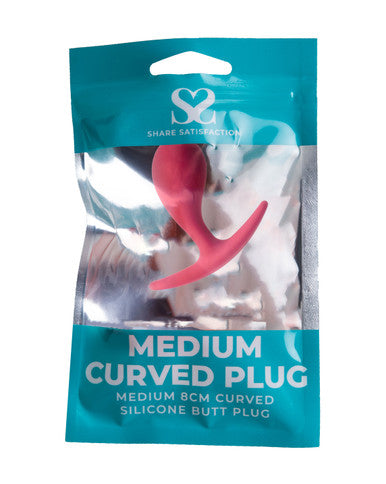 246842 - Share Satisfaction Medium Curved Plug - Just for you desires