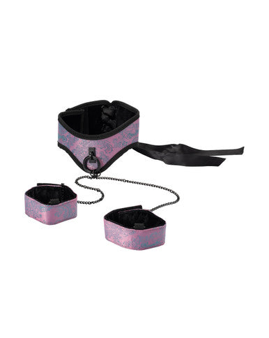 262904 - Bound Luxury Posture Collar With Cuffs - Just for you desires
