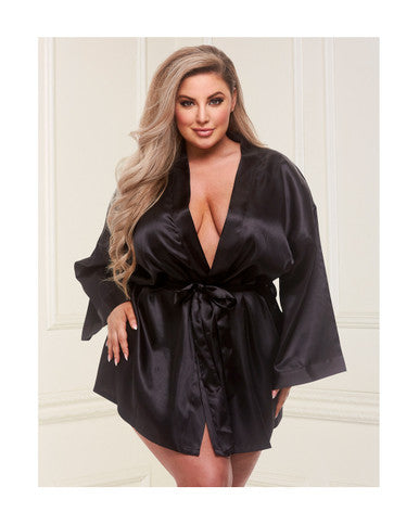 248420 - Silken Satin Robe - Just for you desires