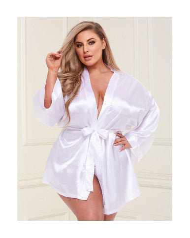 248421 - Silken Satin Robe - Just for you desires
