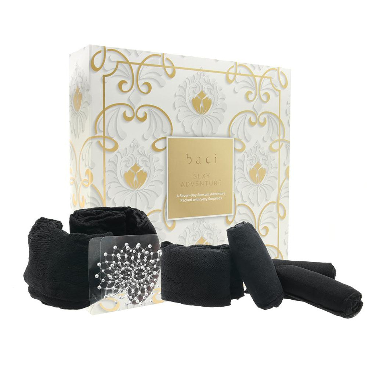 248423 - Baci 7 Day Hosiery Adventure Box - Just for you desires