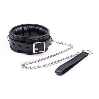 249151 - Soft Padded Collar And Leash - Just for you desires