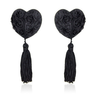 249212 - Rose Heart Nipple Tassels - Just for you desires