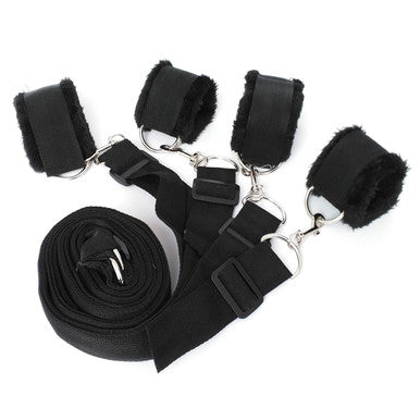 249248 - FluFetish Fantasyy Cuffs Bed Restraints - Just for you desires