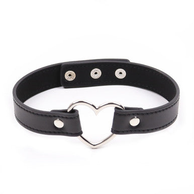 249294 - Heart-Ring Choker - Just for you desires