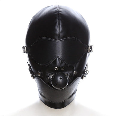 249310 - Domination Ball Gag Hood - Just for you desires
