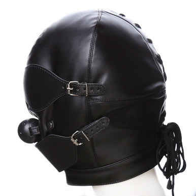 249310 - Domination Ball Gag Hood - Just for you desires