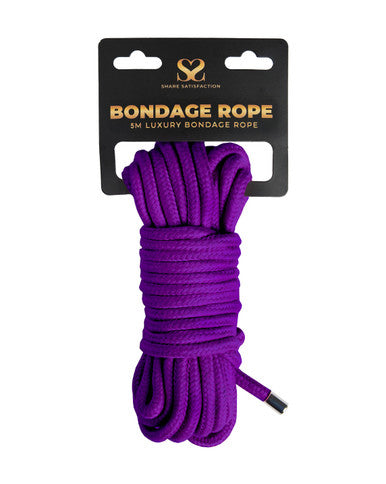 249381 - Share Satisfaction Luxury Bondage Rope - 5M - Just for you desires