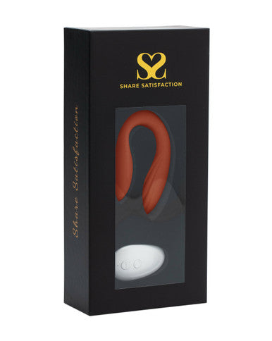 249537 - Share Satisfaction Gaia remote controlled Couples Vibrator - Just for you desires