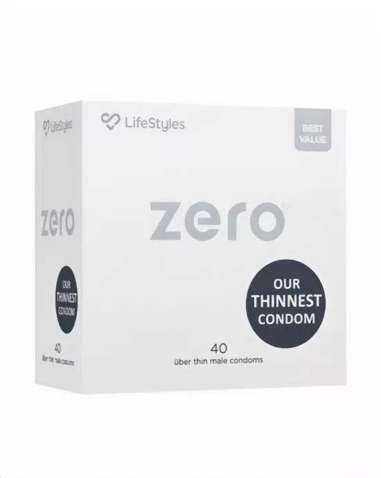 LifeStyles ZERO 40s Condoms - Just for you desires