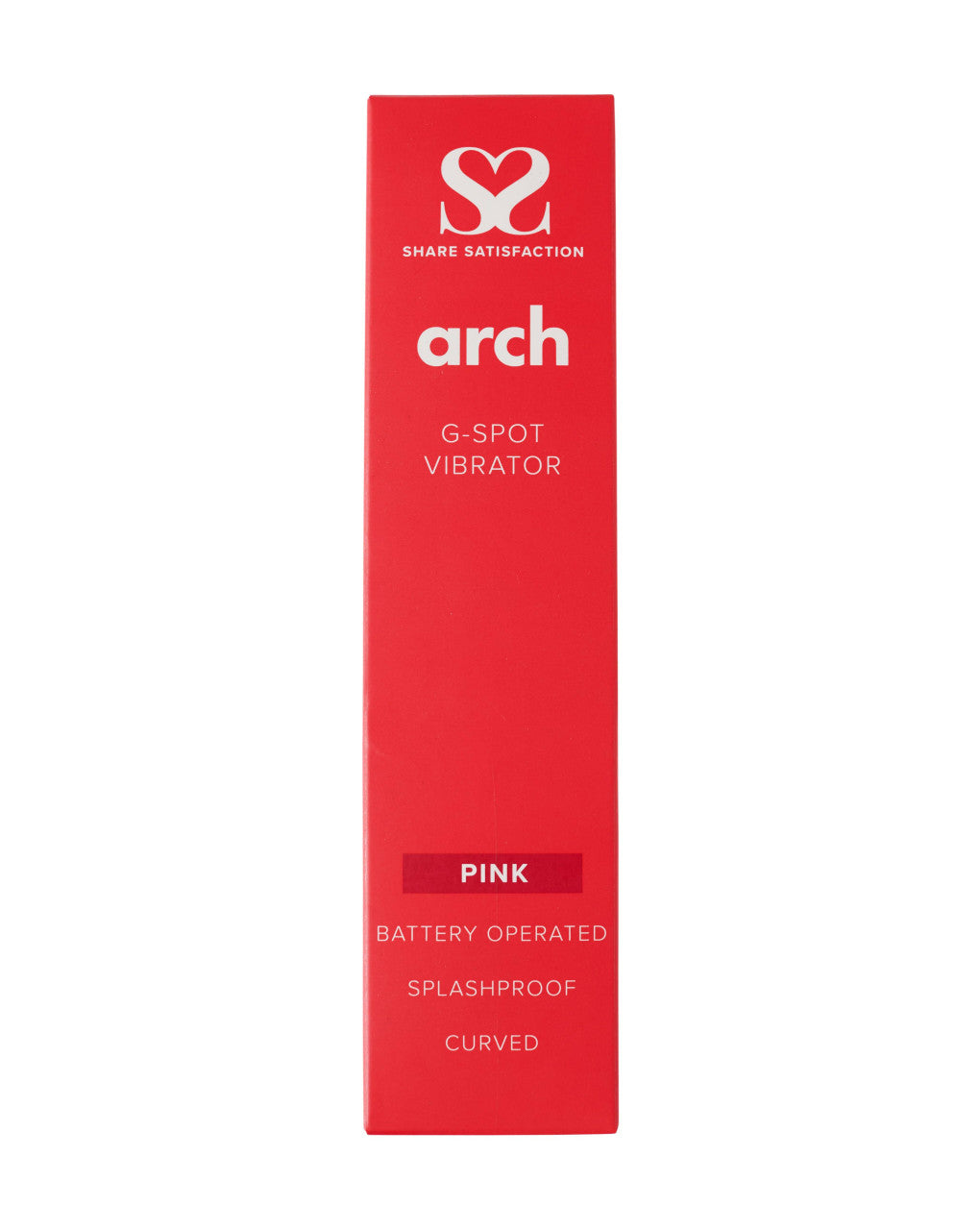 251608 - Share Satisfaction Arch G-spot Vibrator - Just for you desires