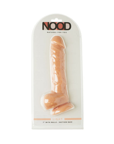 251610 - Nood 7 Inch RealSkin Dildo - Just for you desires