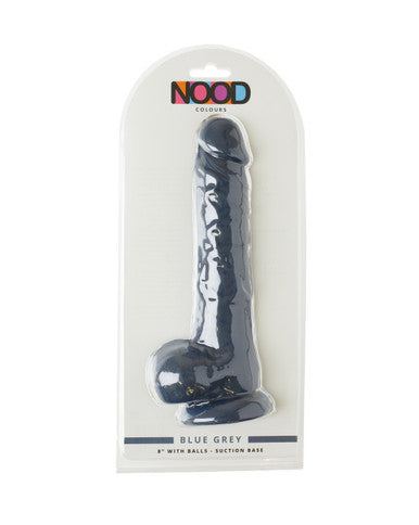 251612 - Nood Colours 8 Inch RealSkin Dildo - Just for you desires